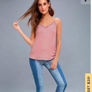 Lulus mauve top